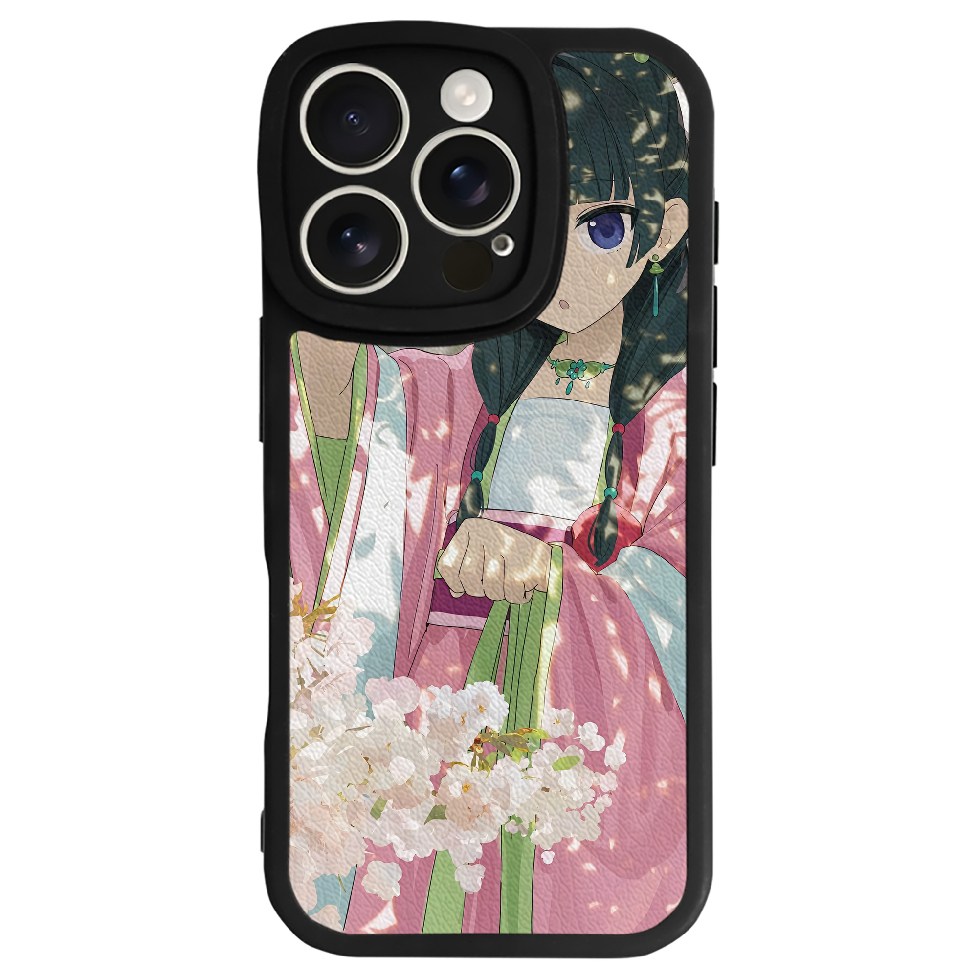 薬屋のひとりごと The Apothecary Diaries 【iPhone 16シリーズ対応】シリコンスマホケース（レザー調） 材質：シリコン